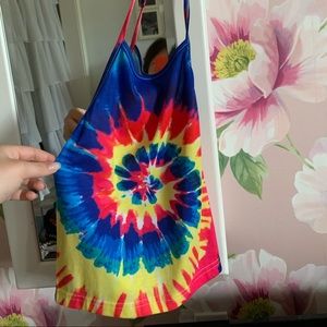 Tie Dye Halter Top